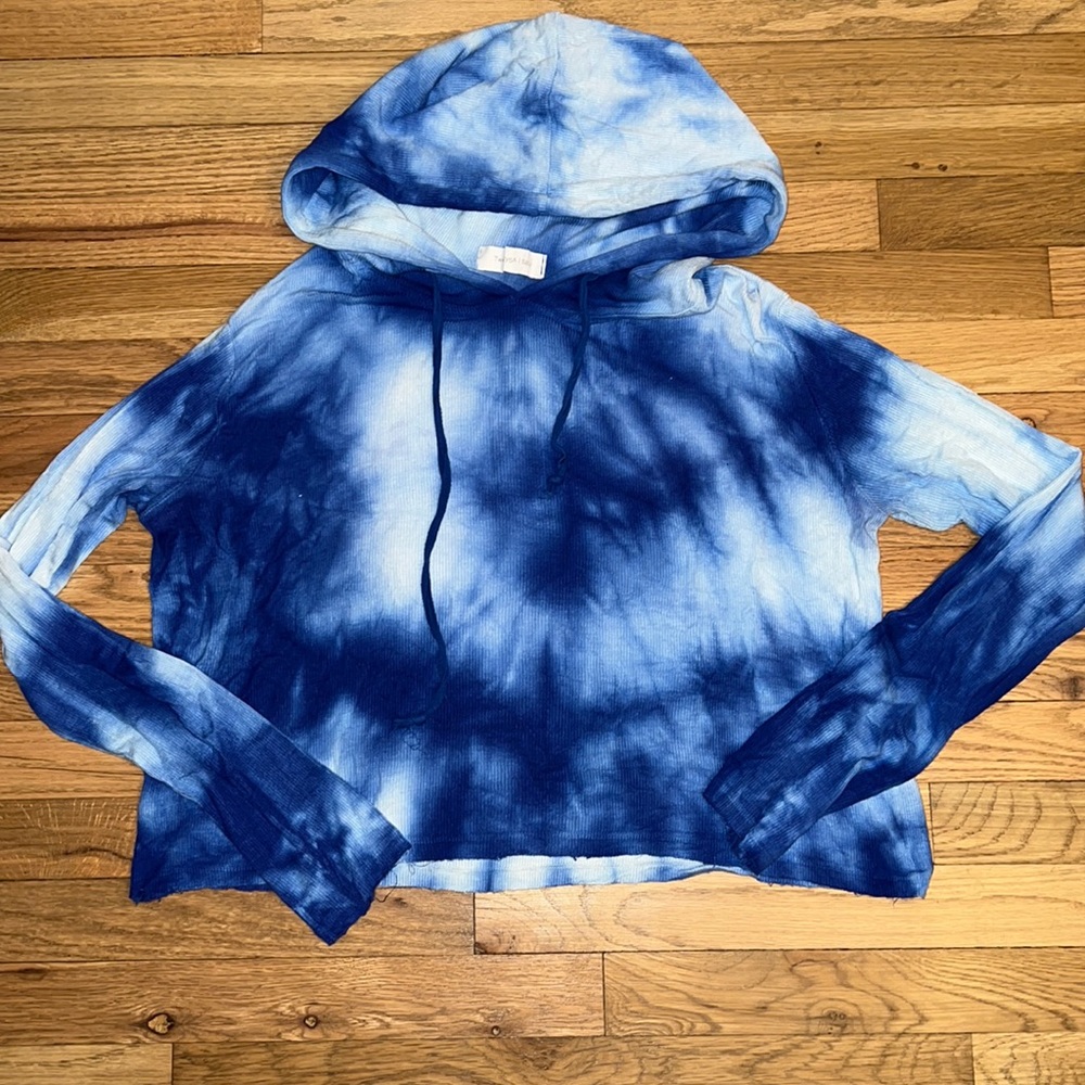Twenty5A Italy Tie Dye Cropped Hoodie Size M/L